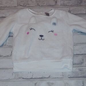 🐈Kitty cat long sleeved sweater top for baby girl - size 3-6 months